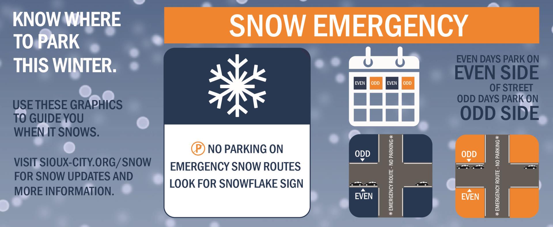 Snow Parking Graphic 2021
